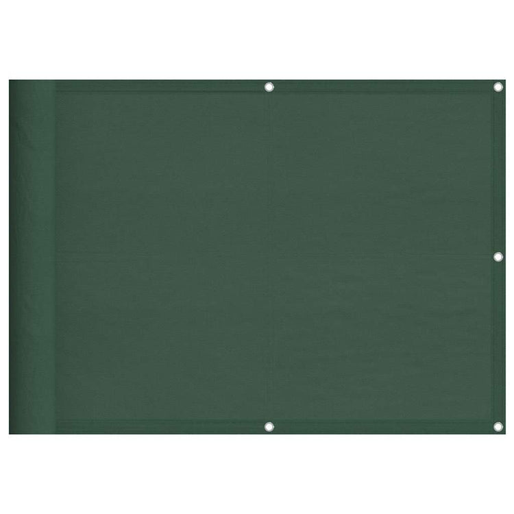 Paravent de balcon Vidaxx 75x700 cm 100% polyester oxford vert foncé