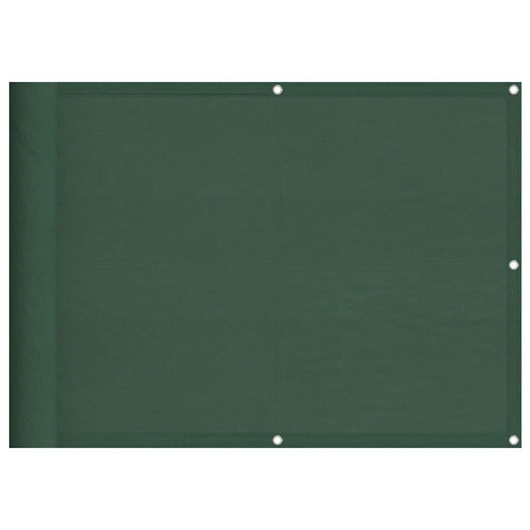 Vidaxx paravent de balcon 75x1000 cm 100% polyester oxford vert foncé