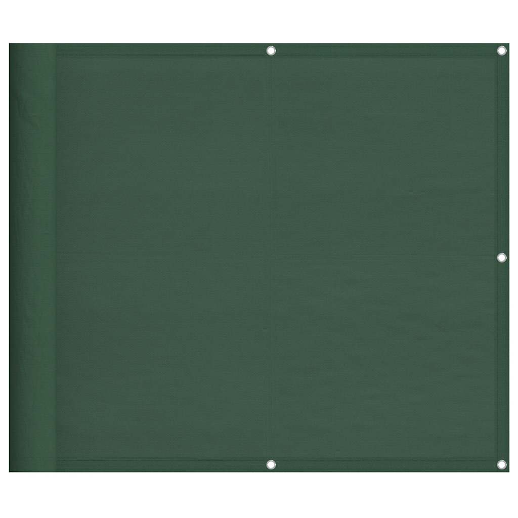 Vidaxx paravent de balcon 90x700 cm 100% polyester oxford vert foncé