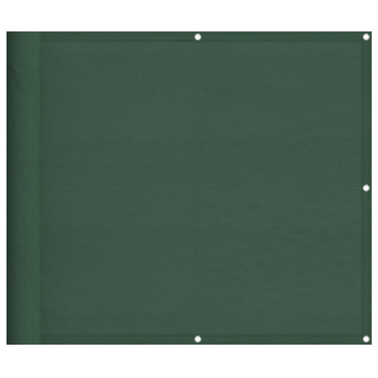 Vidaxx paravent de balcon 90x700 cm 100% polyester oxford vert foncé