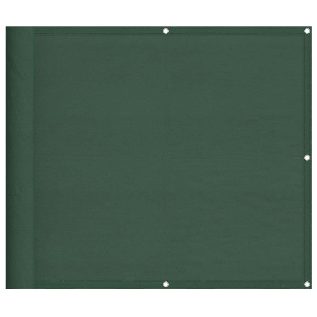 Vidaxx paravent de balcon 90x800 cm 100% polyester oxford vert foncé