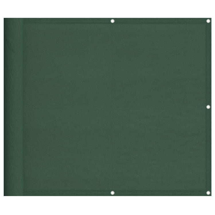 Vidaxx paravent de balcon 90x800 cm 100% polyester oxford vert foncé