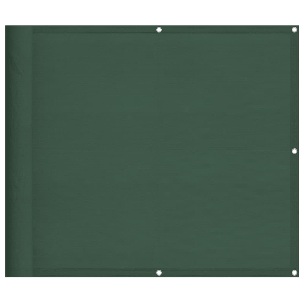 Vidaxx paravent de balcon 90x1000 cm 100% polyester oxford vert foncé
