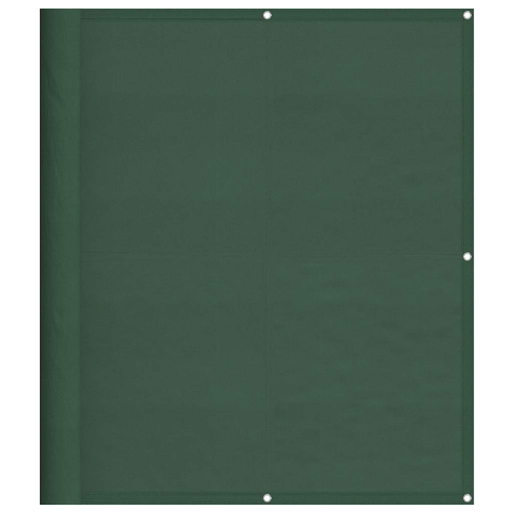 Vidaxx paravent de balcon 120x1000 cm 100% polyester oxford vert foncé