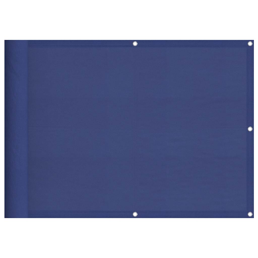Vidaxx paravent de balcon 75x800 cm 100% polyester oxford bleu
