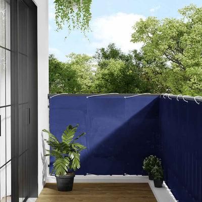 Écran de balcon Vidaxl 120x700 cm 100% Oxford Polyester Blue