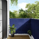 Écran de balcon Vidaxl 120x800 cm 100% Oxford Polyester Blue