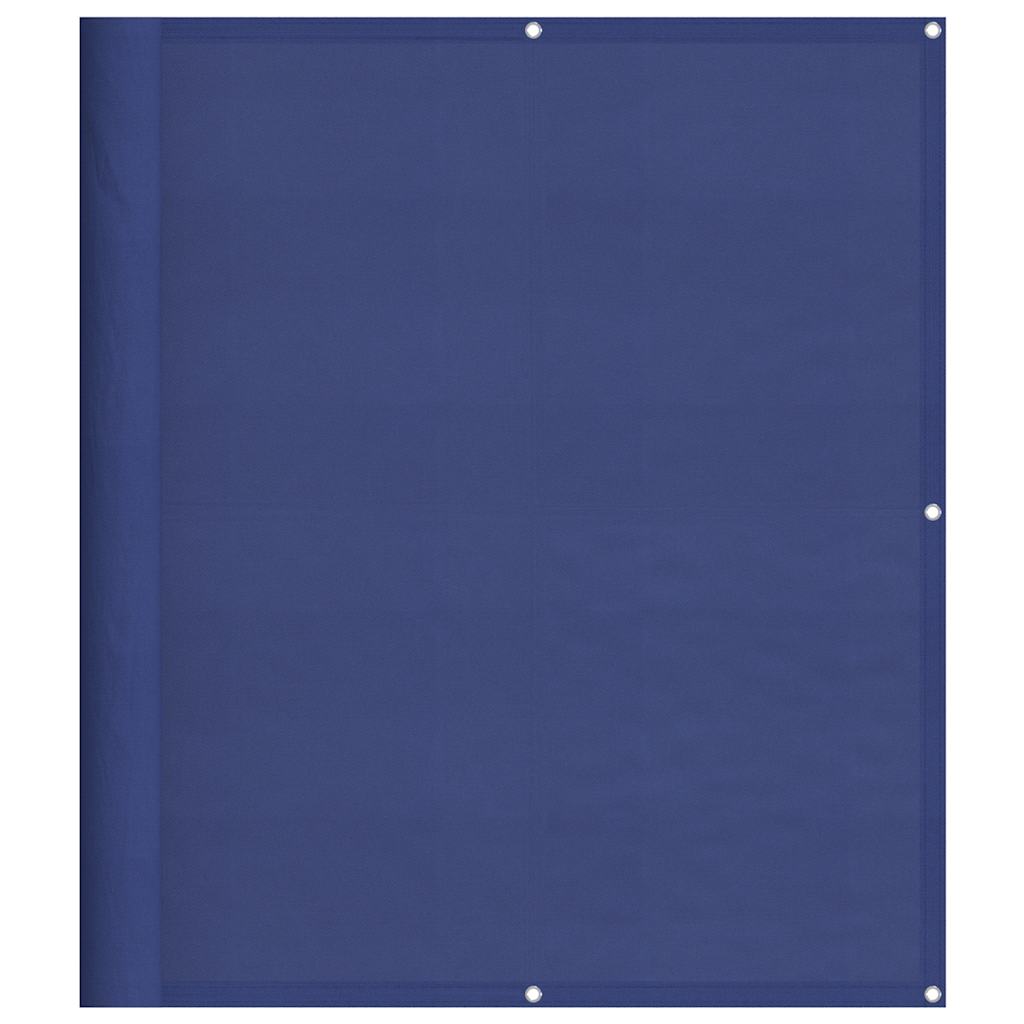 Écran de balcon Vidaxl 120x1000 cm 100% Oxford Polyester Blue