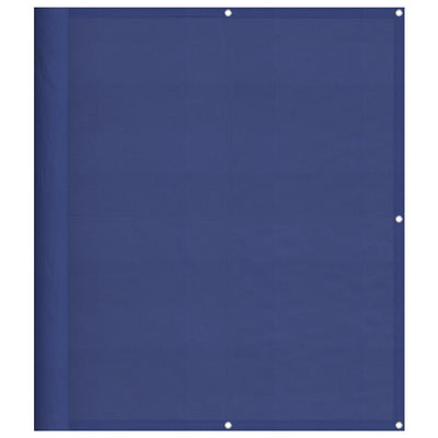 Écran de balcon Vidaxl 120x1000 cm 100% Oxford Polyester Blue