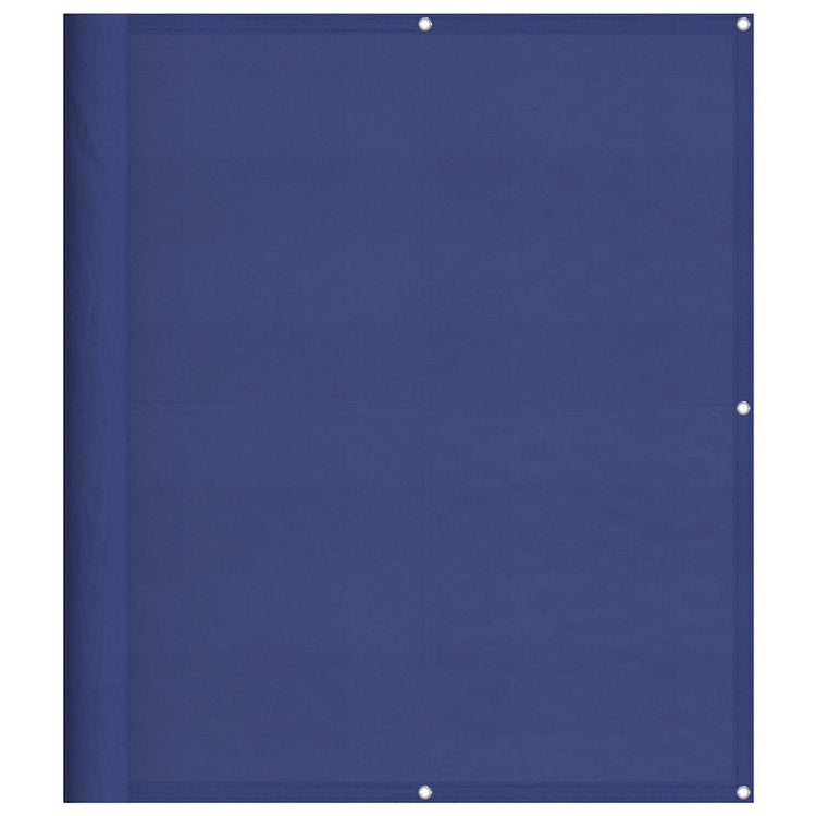 Écran de balcon Vidaxl 120x1000 cm 100% Oxford Polyester Blue