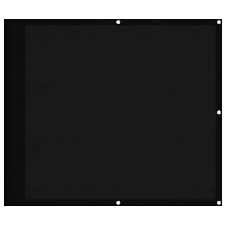 Vidaxx paravent de balcon 90x700 cm 100% polyester oxford noir