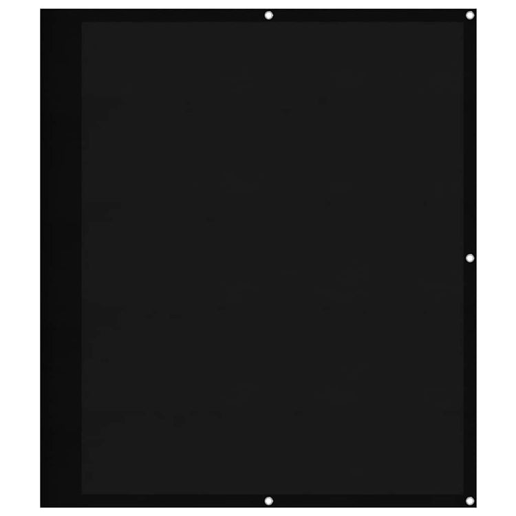 Vidaxx paravent de balcon 120x700 cm 100% polyester oxford noir