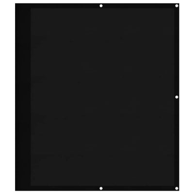 Vidaxx paravent de balcon 120x800 cm 100% polyester oxford noir