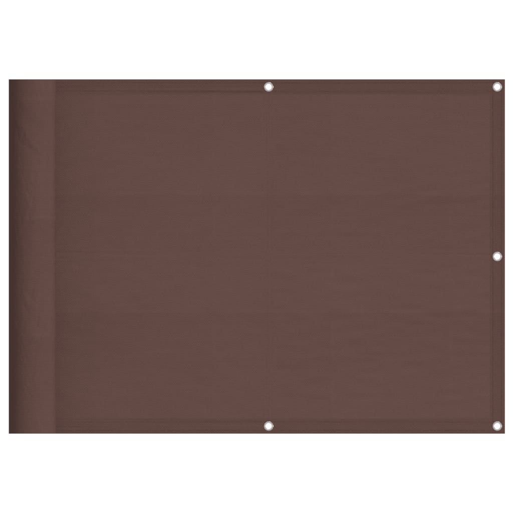 Vidaxx paravent de balcon 75x800 cm 100% polyester oxford marron