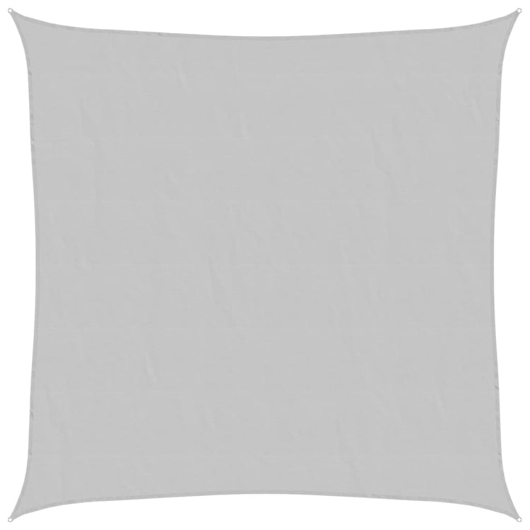 Vidaxl Zonnezeil 2,5x2,5 m 100% polyester oxford gris clair