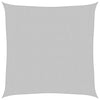 Vidaxl Zonnezeil 3,6x3,6 m 100% polyester oxford gris clair