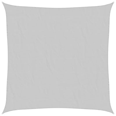 Vidaxl Zonnezeil 4x4 m 100% polyester oxford gris clair