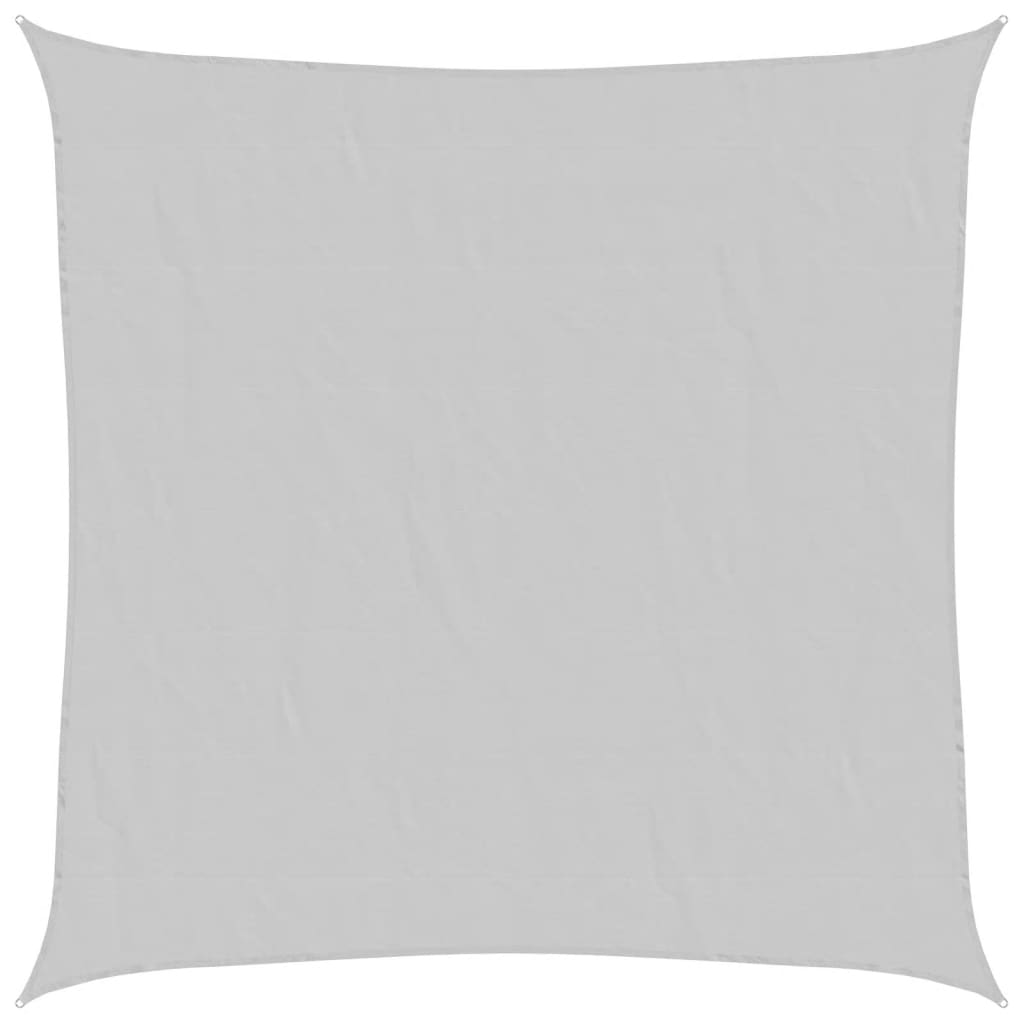 Vidaxl Zonnezeil 4,5x4,5 m 100% polyester oxford gris clair