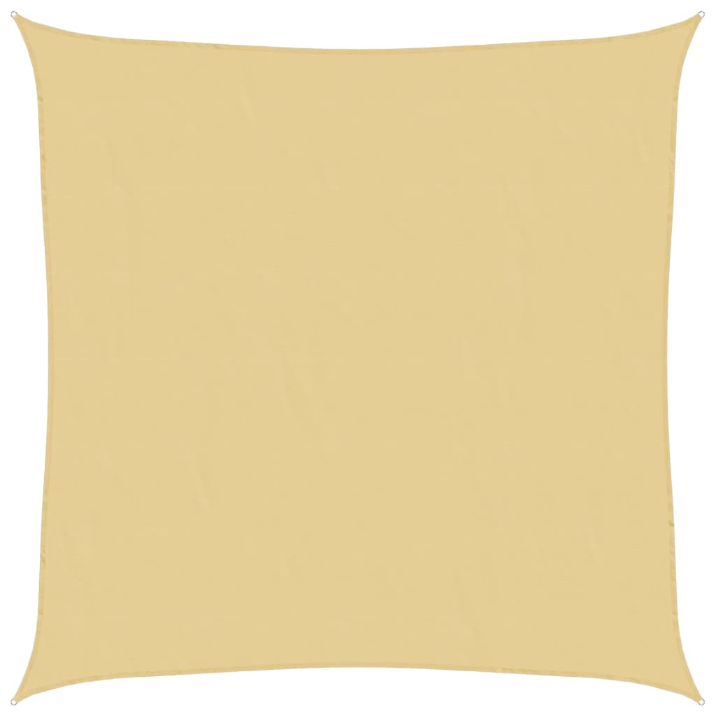 Vidaxl Zonnezeil 4,5x4,5 m 100% polyester oxford sable -colored