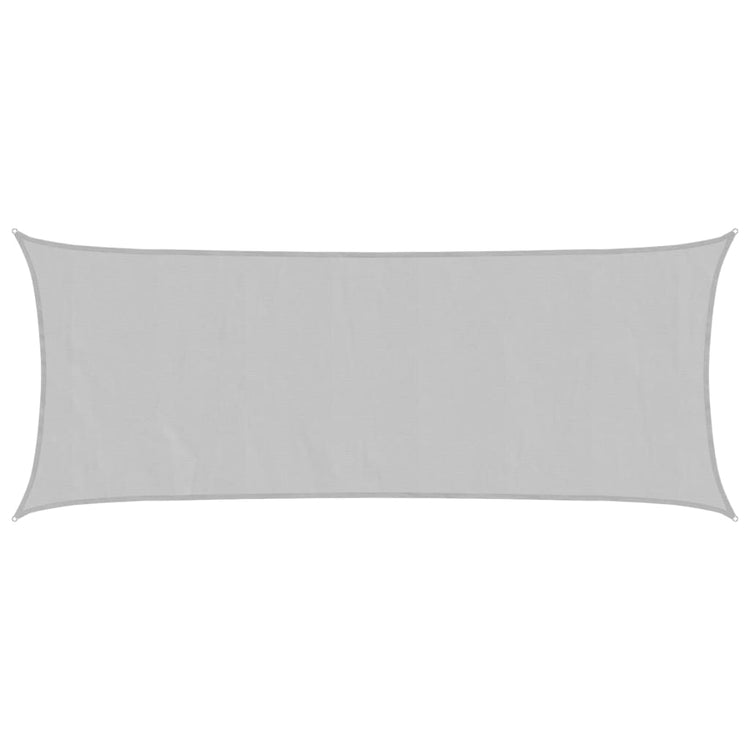 Vidaxl Zonnezeil 4,5x2 m 100% polyester oxford gris clair