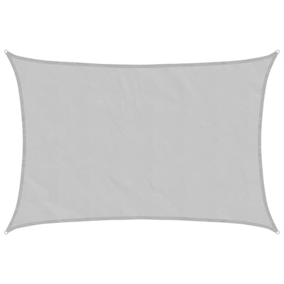Vidaxl Zonnezeil 4x3 m 100% polyester oxford gris clair