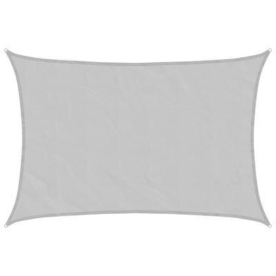 Vidaxl Zonnezeil 4,5x3 m 100% polyester oxford gris clair