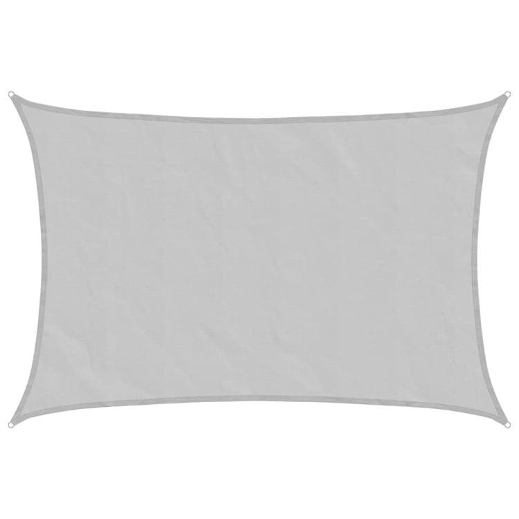 Vidaxl Zonnezeil 4,5x3 m 100% polyester oxford gris clair