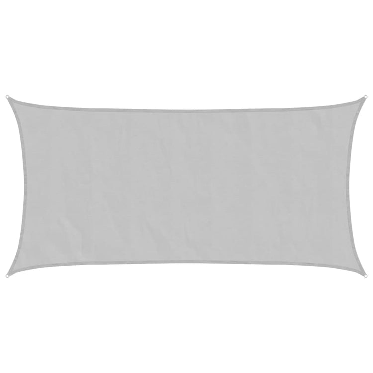 Vidaxl Zonnezeil 7x4 m 100% polyester oxford gris clair