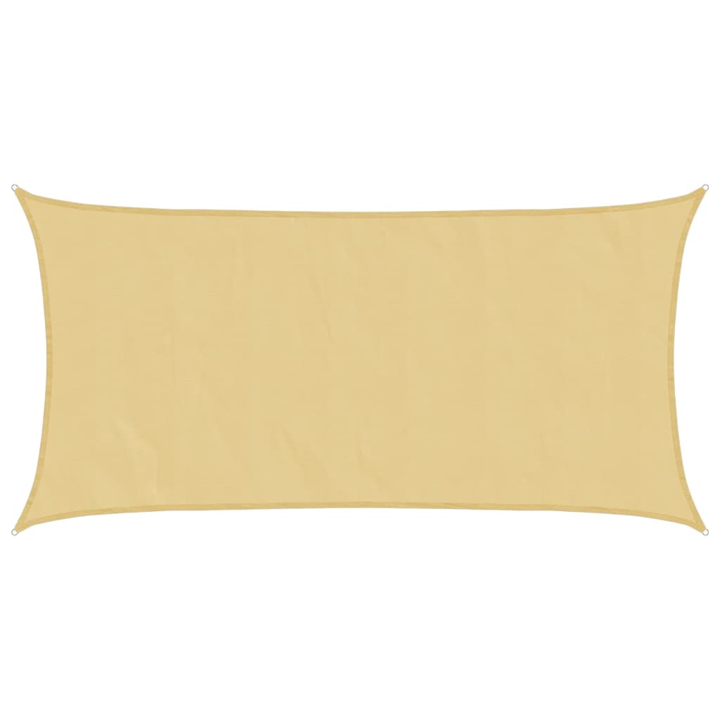 Vidaxl Zonnezeil 3,5x2 m 100% polyester oxford sable -colored