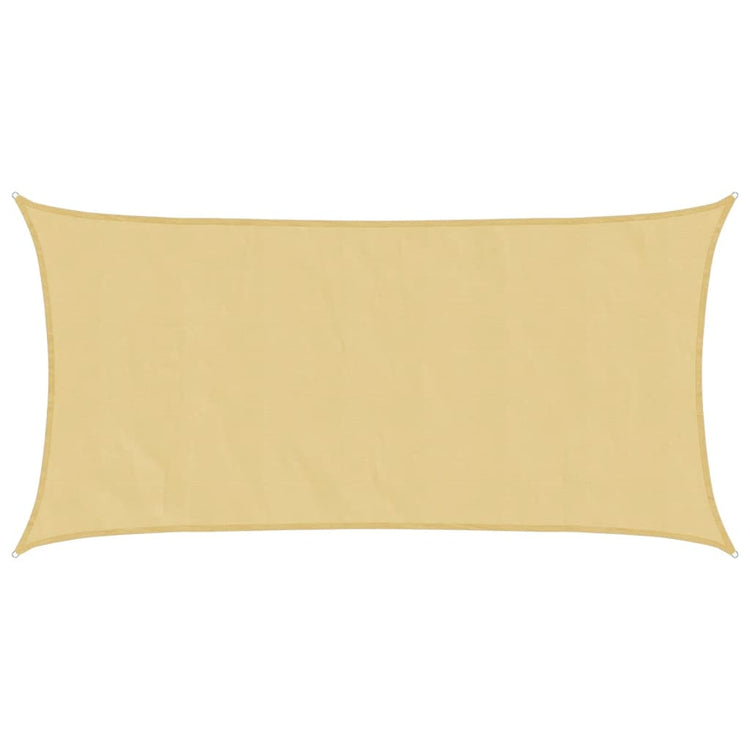 Vidaxl Zonnezeil 4x2 m 100% polyester oxford sable -colored