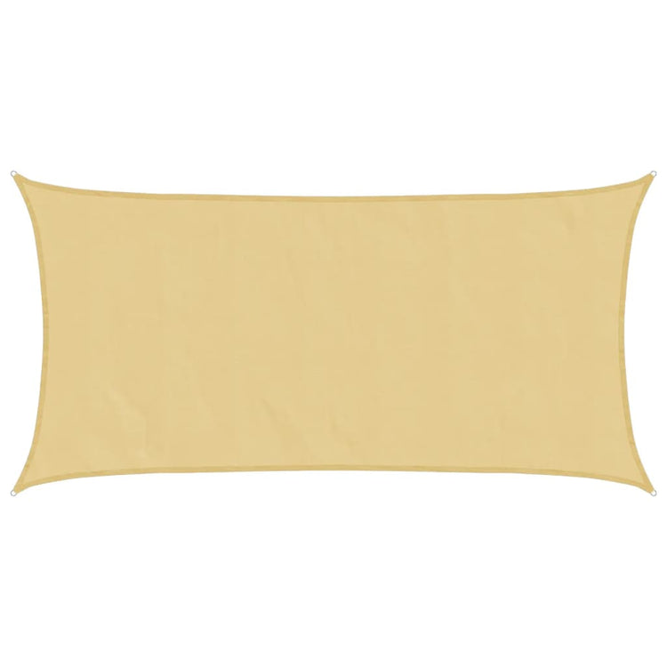 Vidaxl Zonnezeil 5x2,5 m 100% polyester oxford sable -colored