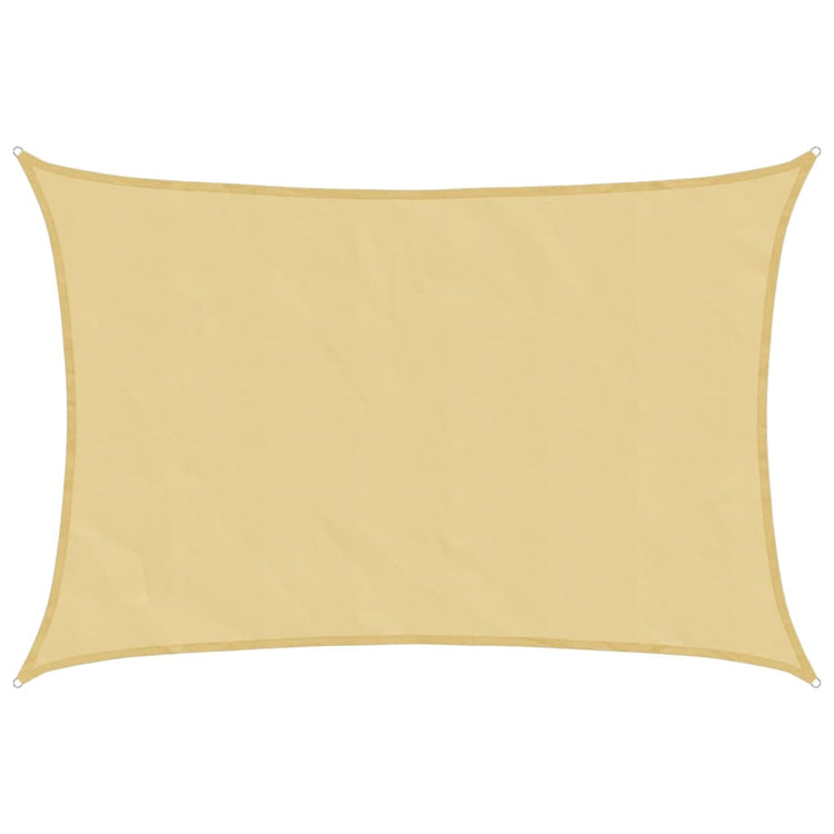 Vidaxl Zonnezeil 4,5x3 m 100% polyester oxford sable -colored