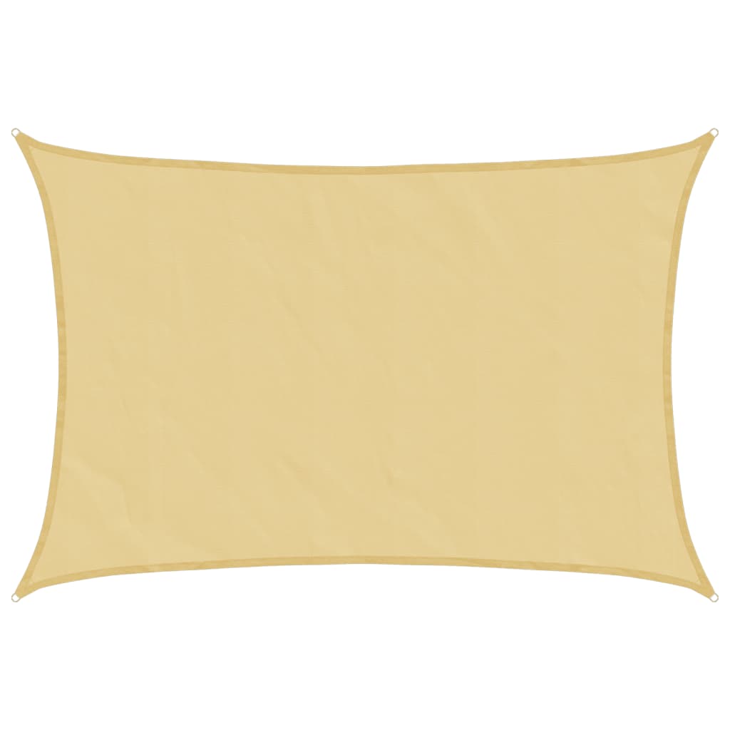 Vidaxl Zonnezeil 5x3,5 m 100% polyester oxford sable -colored