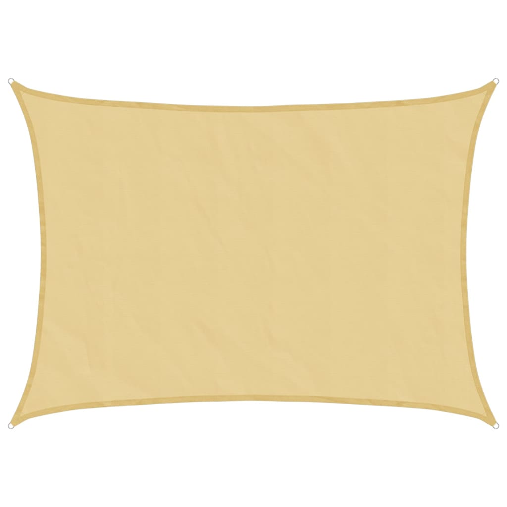 Vidaxl Zonnezeil 7x5 m 100% polyester oxford sable -colored
