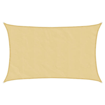 Vidaxl Zonnezeil 8x5 m 100% polyester oxford sable -colored