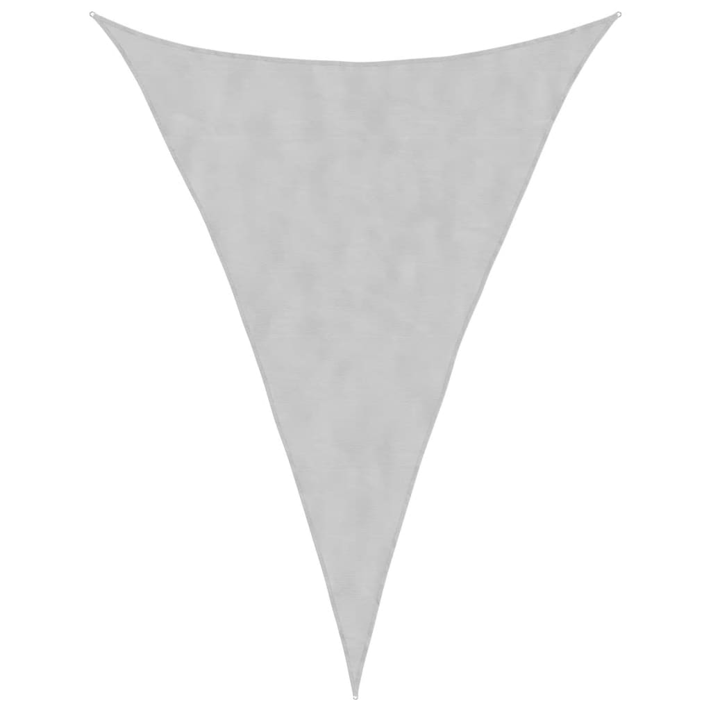Vidaxl Zonnezeil 5x7x7 m 100% polyester oxford gris clair
