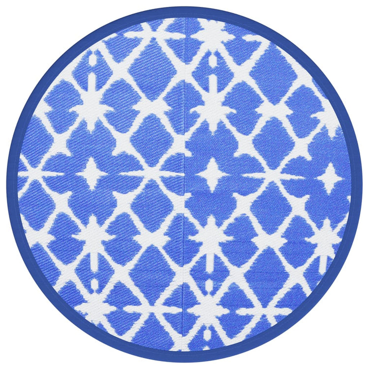 Vidaxl RAGUT EXTÉRIEUR Ø160 cm en polypropène bleu et blanc