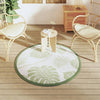 Vidaxl Extérieur tapis Ø 120 cm Green en polypropène