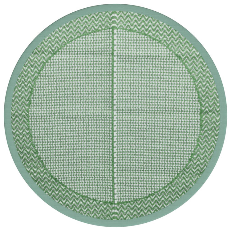 Vidaxl Extérieur tapis Ø 160 cm Green en polypropène