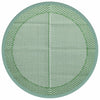 Vidaxl Extérieur tapis Ø200 cm Green en polypropène