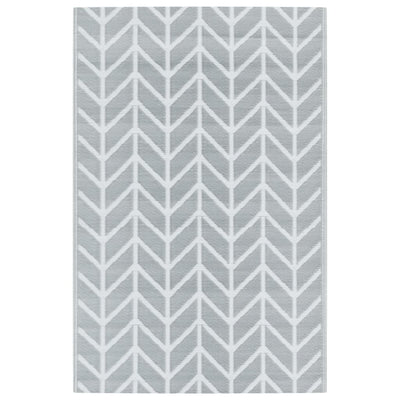 Vidaxl Tapis extérieur 190x290 cm pp gris