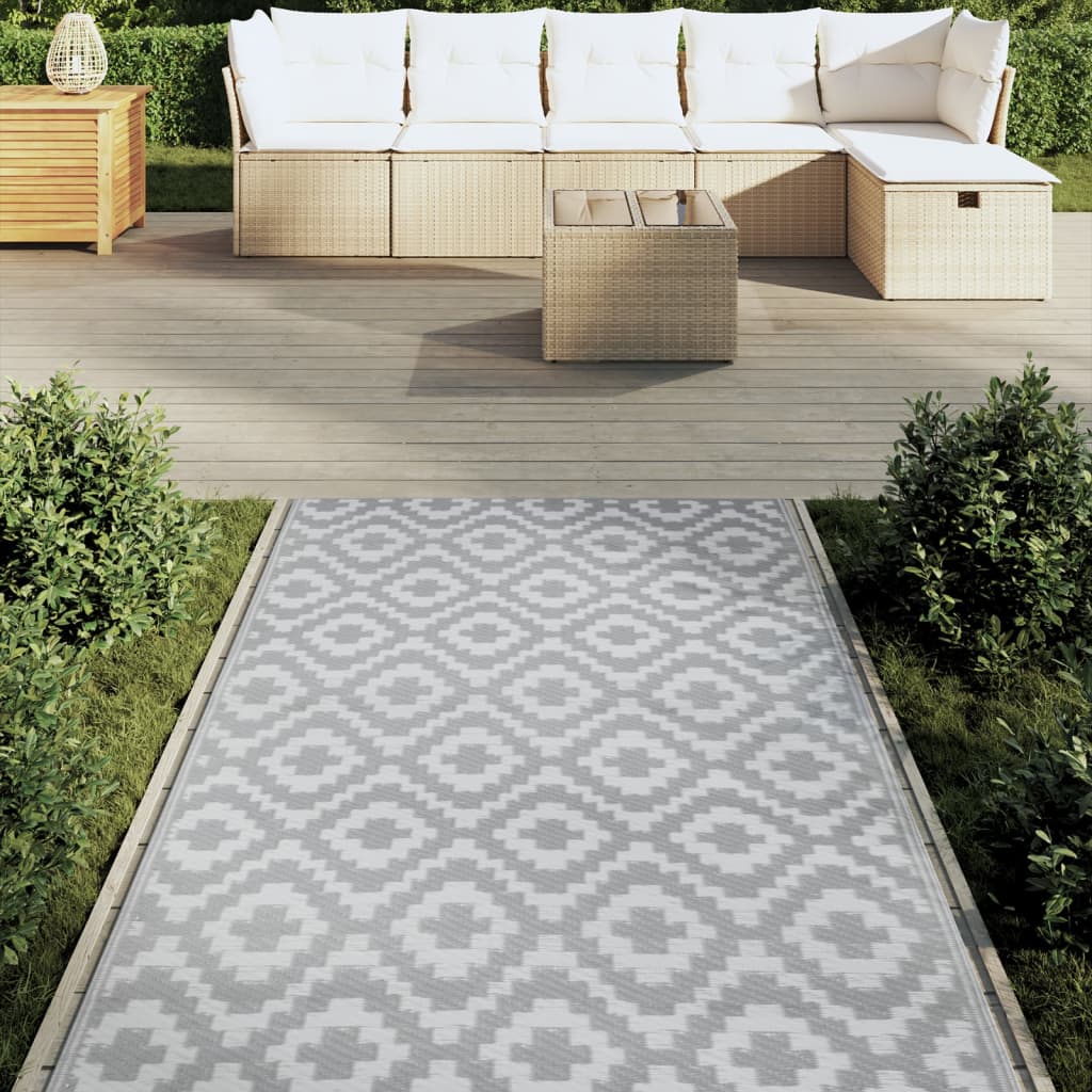 Vidaxx tapis d'extérieur arakil 120x180 cm pp gris