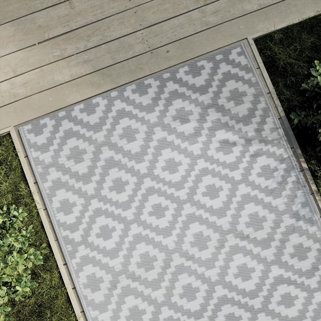 Vidaxx tapis d'extérieur arakil 120x180 cm pp gris