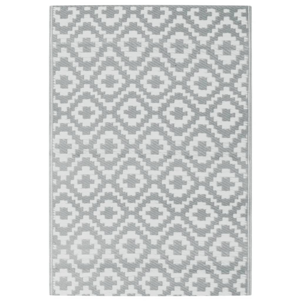 Vidaxx tapis d'extérieur arakil 160x230 cm pp gris