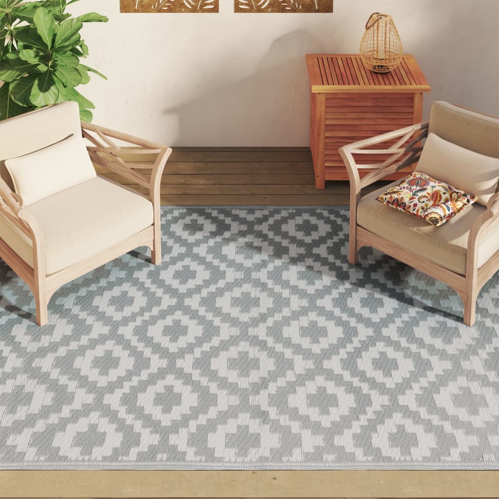 Vidaxx tapis d'extérieur arakil 160x230 cm pp gris