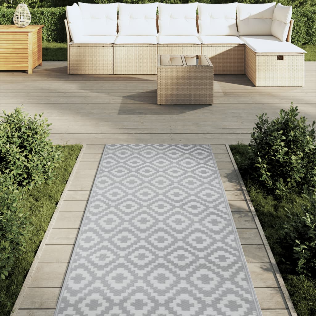 Vidaxx tapis d'extérieur arakil 80x250 cm pp gris