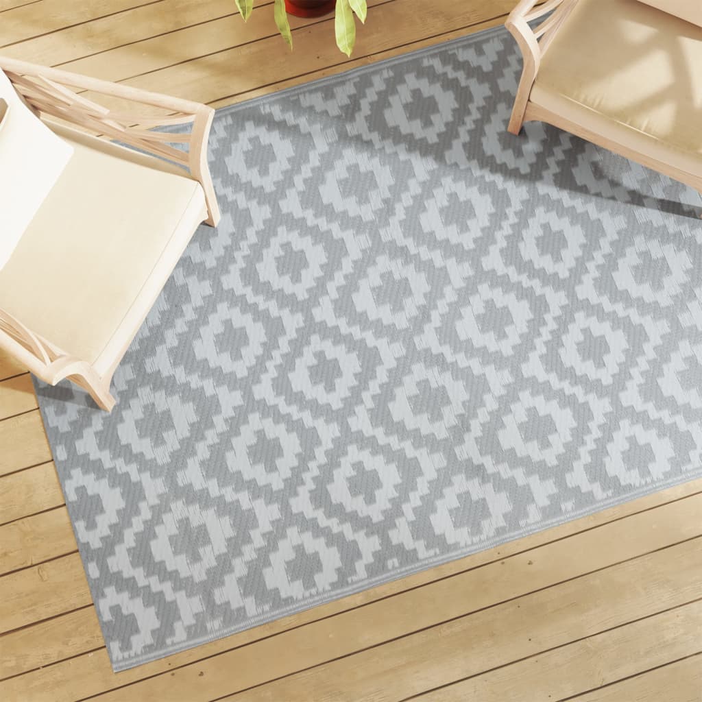 Vidaxx tapis d'extérieur arakil 140x200 cm pp gris