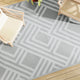 Vidaxl Tapis extérieur 190x290 cm pp gris