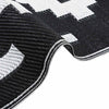 Vidaxx tapis d'extérieur arakil 190x290 cm pp blanc et noir