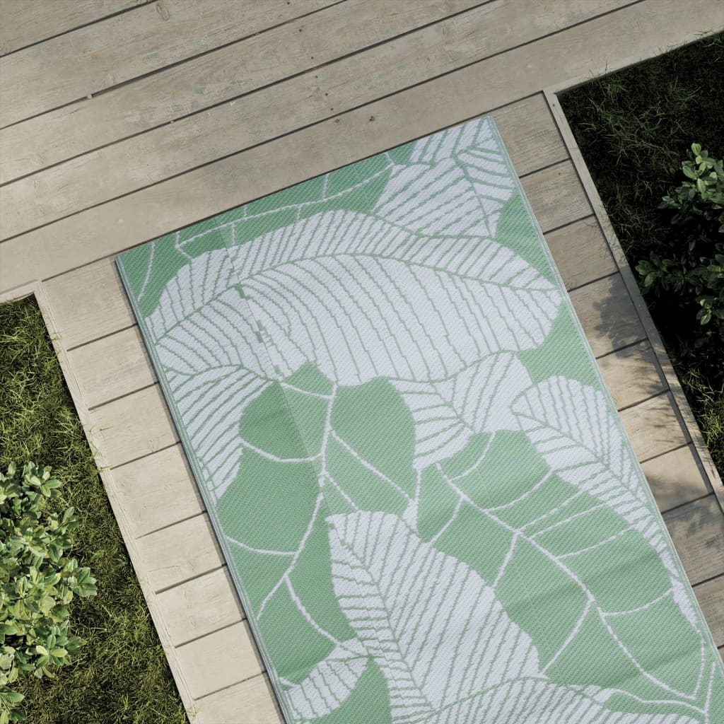 Vidaxl Extérieur Rug 80x150 cm Green en polypropène